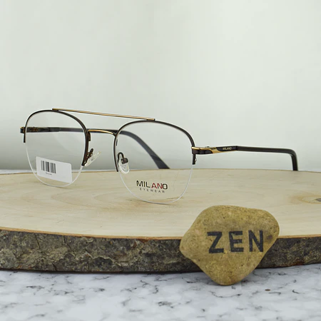 Milano MI1114 C3 Metálica Al Aire Doble Puente Café Dorado 