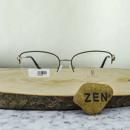 Botticelli MG39120 C2 Metalica Agatada al Aire Negro Brazo con Terminal Café