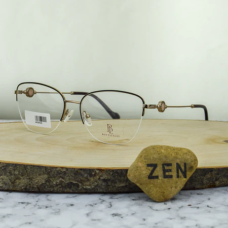 Botticelli MG39120 C2 Metalica Agatada al Aire Negro Brazo con Terminal Café