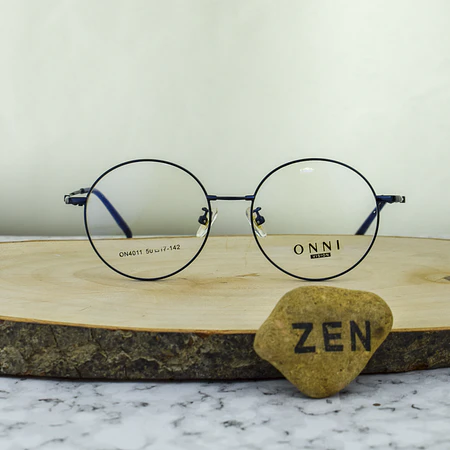 Onni 4011 C5 Titanio Flexible Redonda Azul Oscuro 