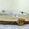 ZEN 93501 C2 Acetato Grueso Cuadrado Transparente 