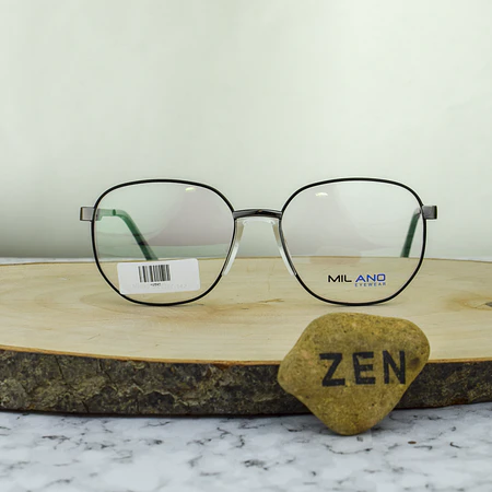 Milano MI593 C6 Metalica Hexagonal Negro Puente Anatomico Brazo Flex