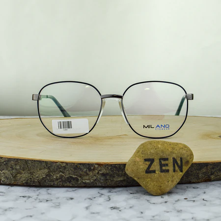 Milano MI593 C4 Metalica Hexagonal Azul Puente Anatomico Brazo Flex