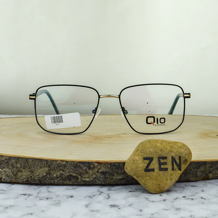 Q10 Q614 C1 Metalica Semi Cuadrada Dorado Negro Brazo Flex Negro 