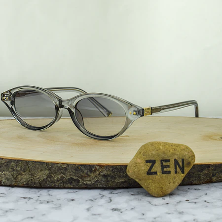 ZEN SOL M9512 C3 Ovalada Agatada Gris Traslucido