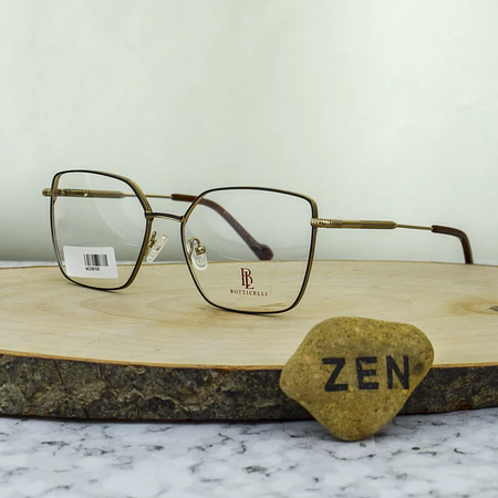 Botticelli MG39106 C2 Metalico AgatadoCuadrado Café Dorado