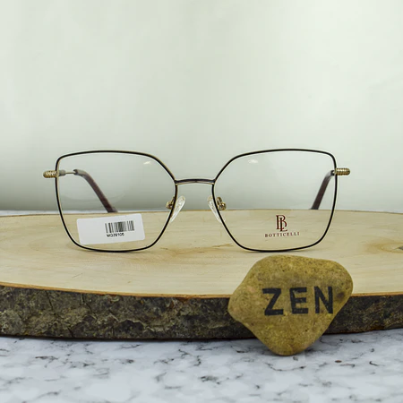 Botticelli MG39106 C2 Metalico AgatadoCuadrado Café Dorado