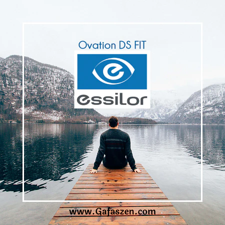 Progresivo OVATION DS Tránsitions Style Mirror Azul Vibrante 