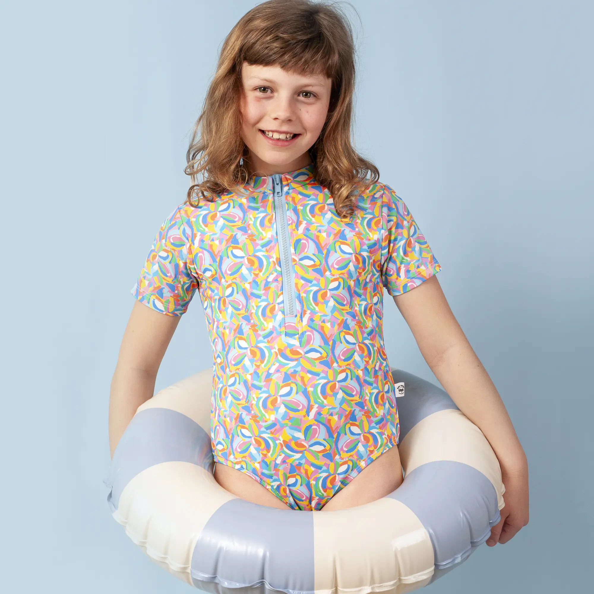 Traje de Baño Niña Manga Corta Isidora 3