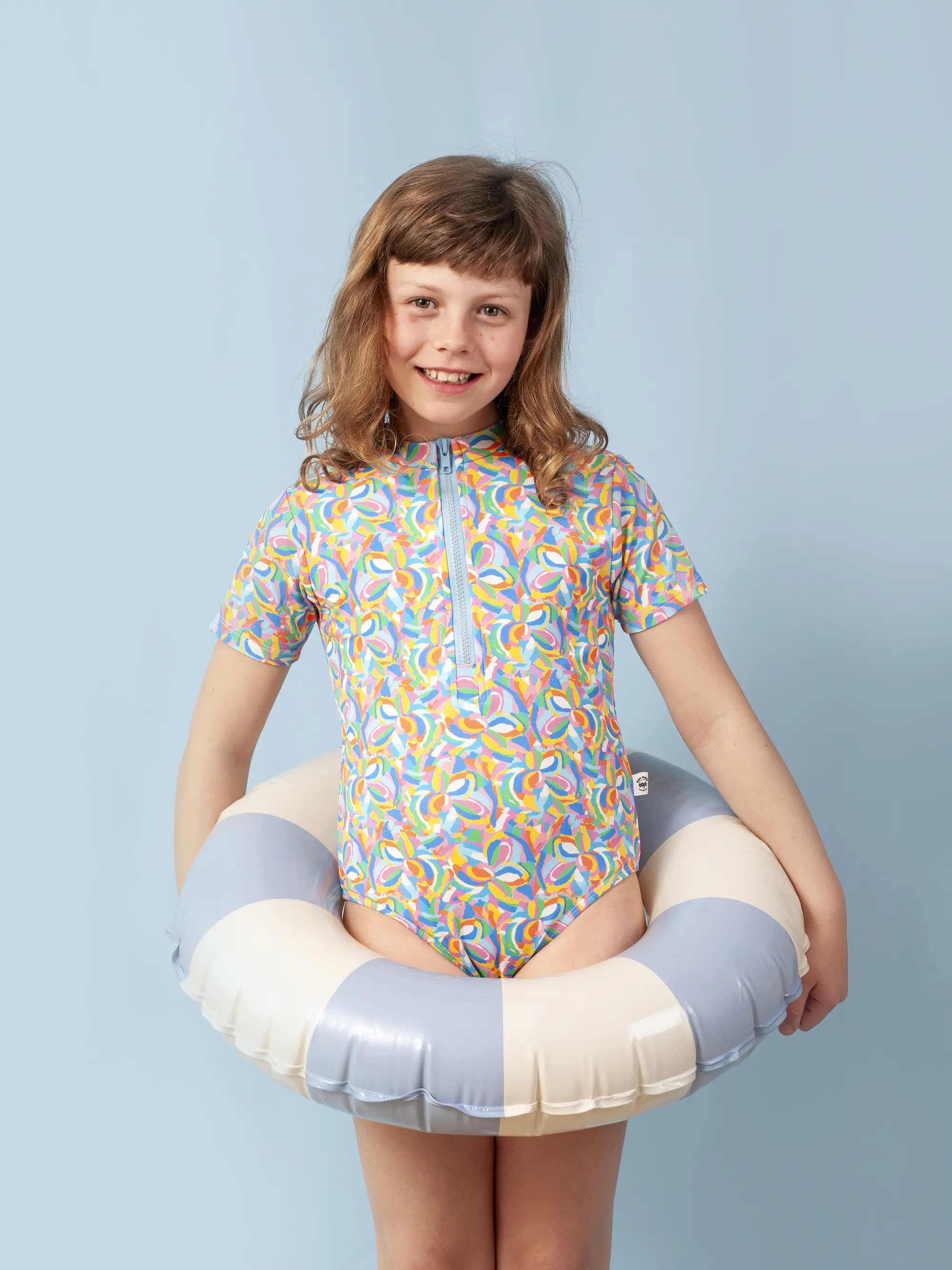 Traje de Baño Niña Manga Corta Isidora 3