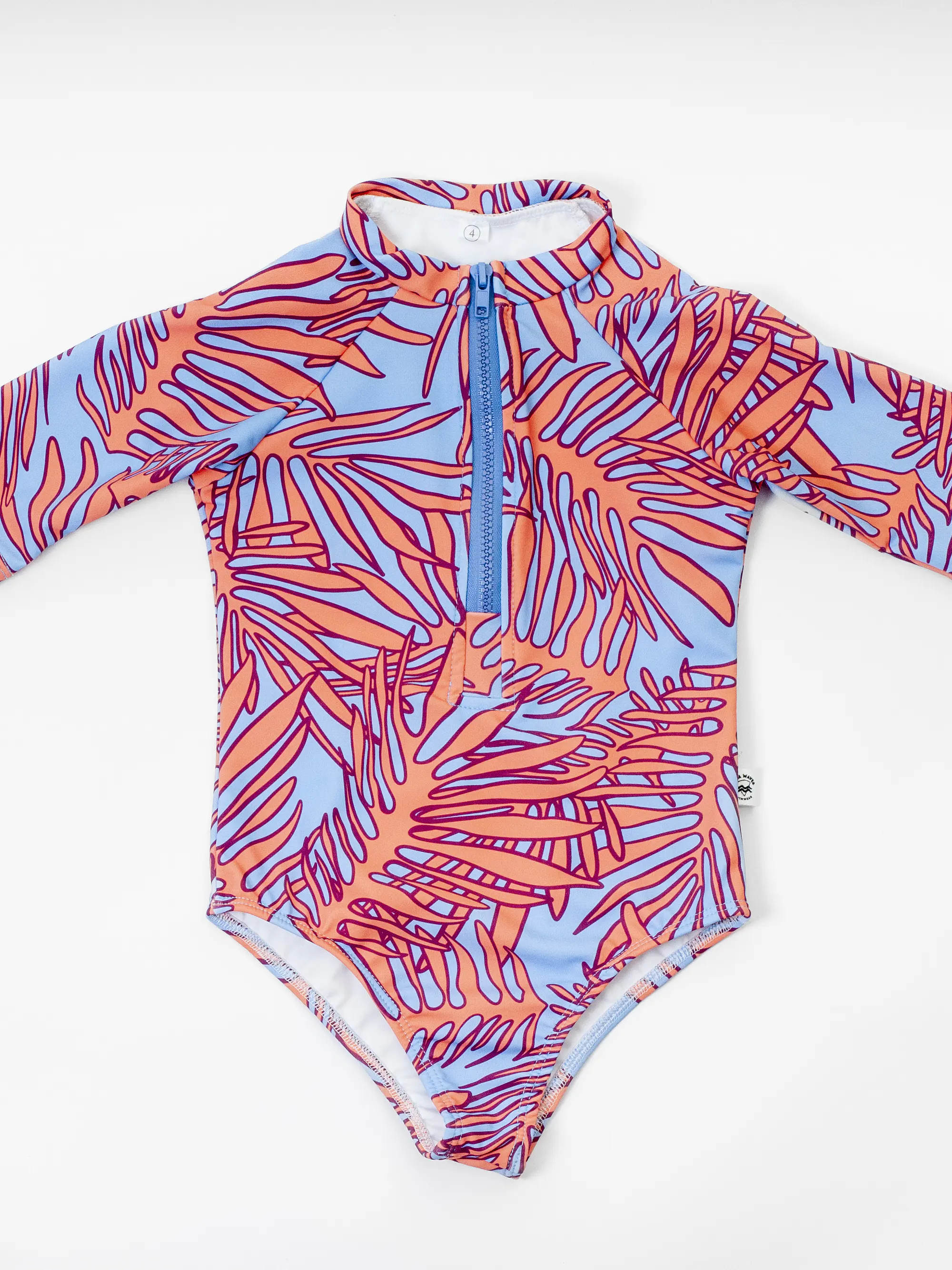 Traje de Baño Niña Manga Corta Juana  3