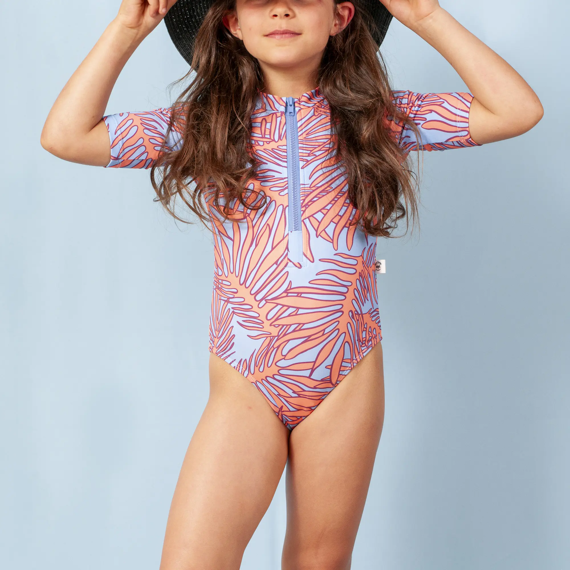 Traje de Baño Niña Manga Corta Juana  4