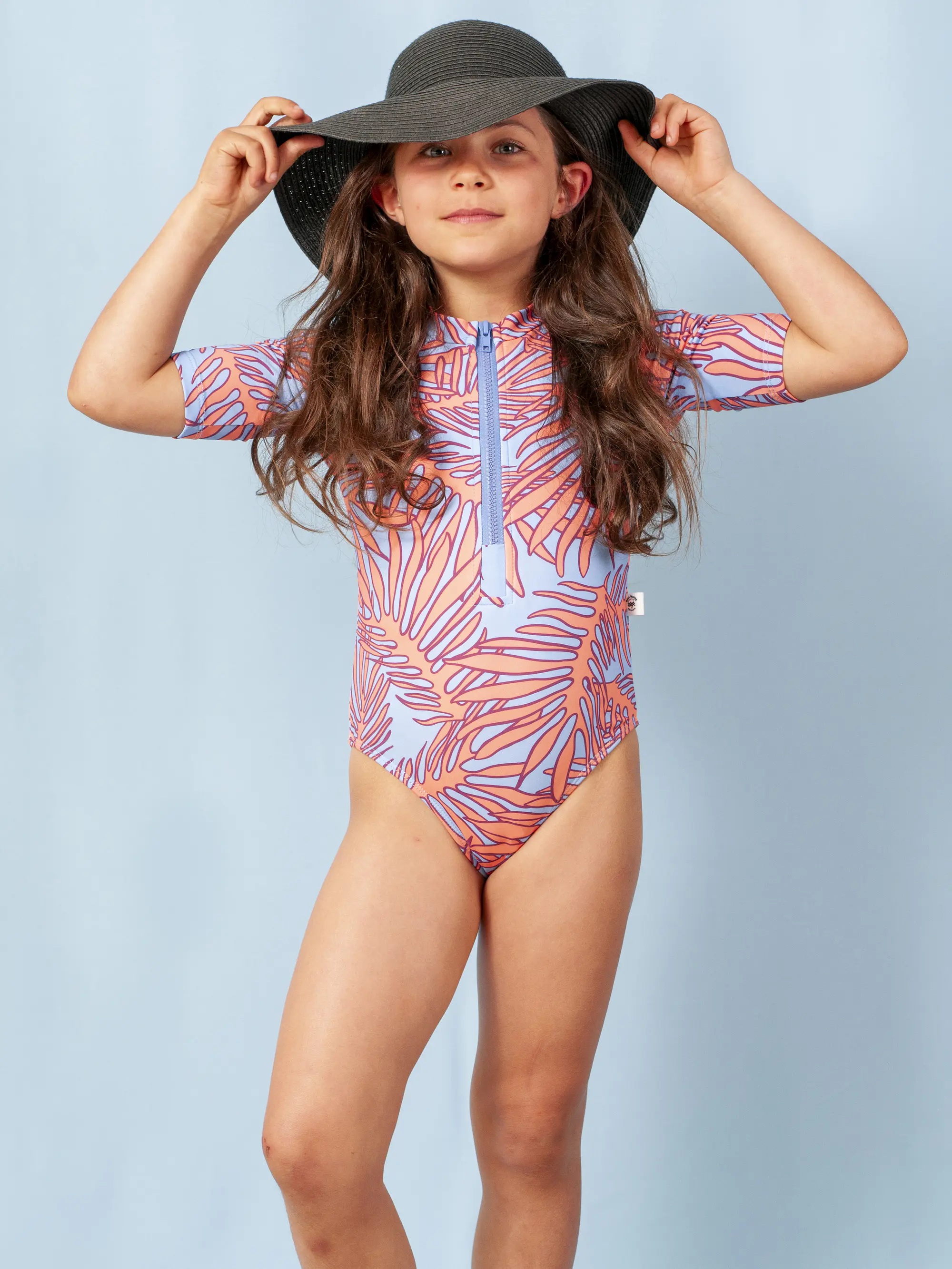 Traje de Baño Niña Manga Corta Juana  4