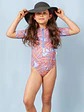 Traje de Baño Niña Manga Corta Juana  - Miniatura 4