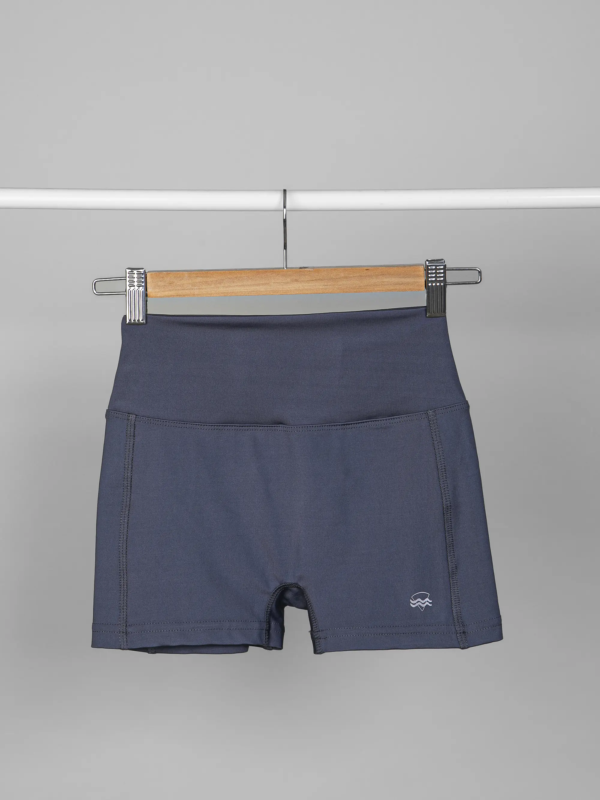 Calza Deportiva Corta Niña Azul Piedra 3