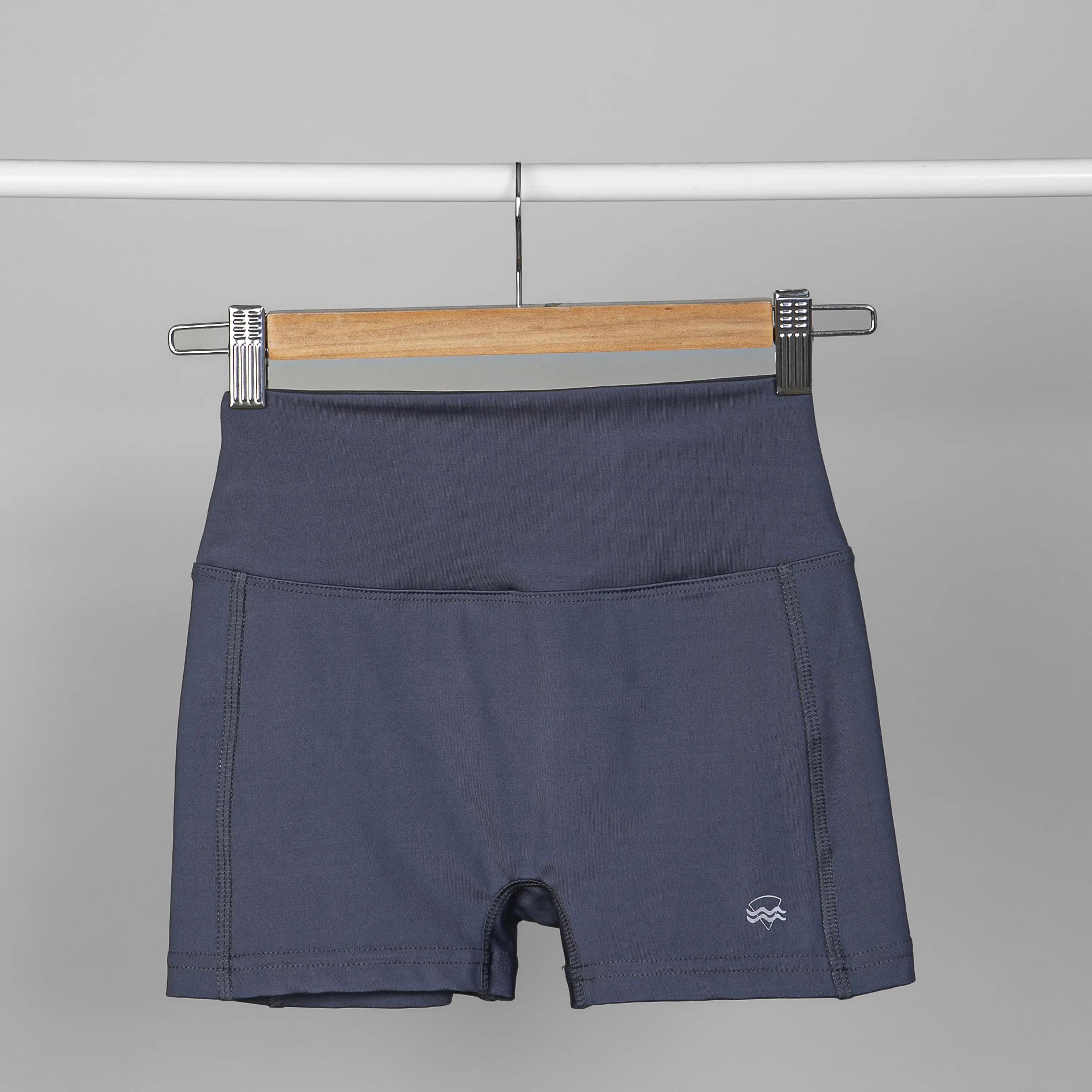 Calza Deportiva Corta Niña Azul Piedra 3