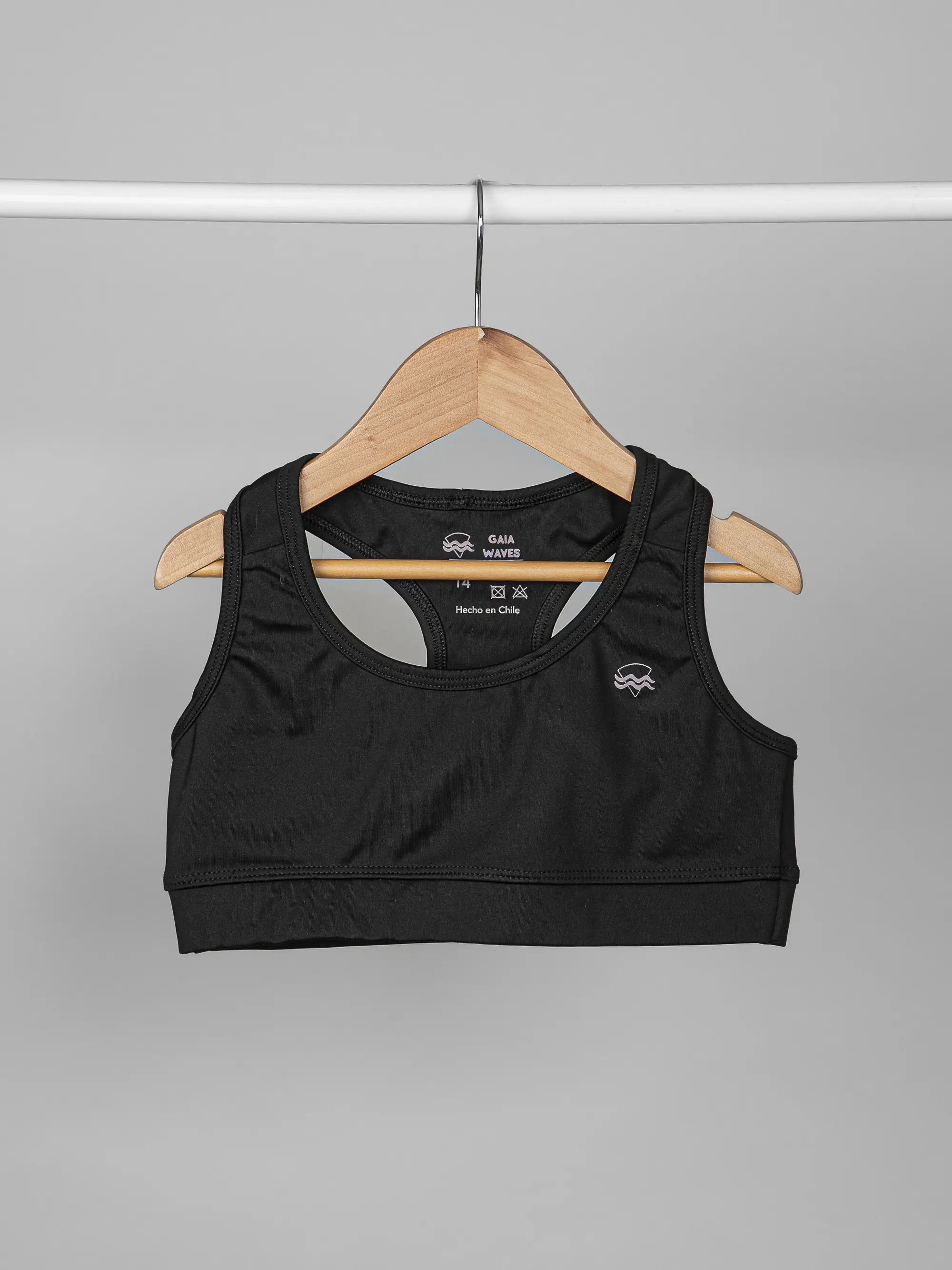Peto Deportivo Niña Negro 3