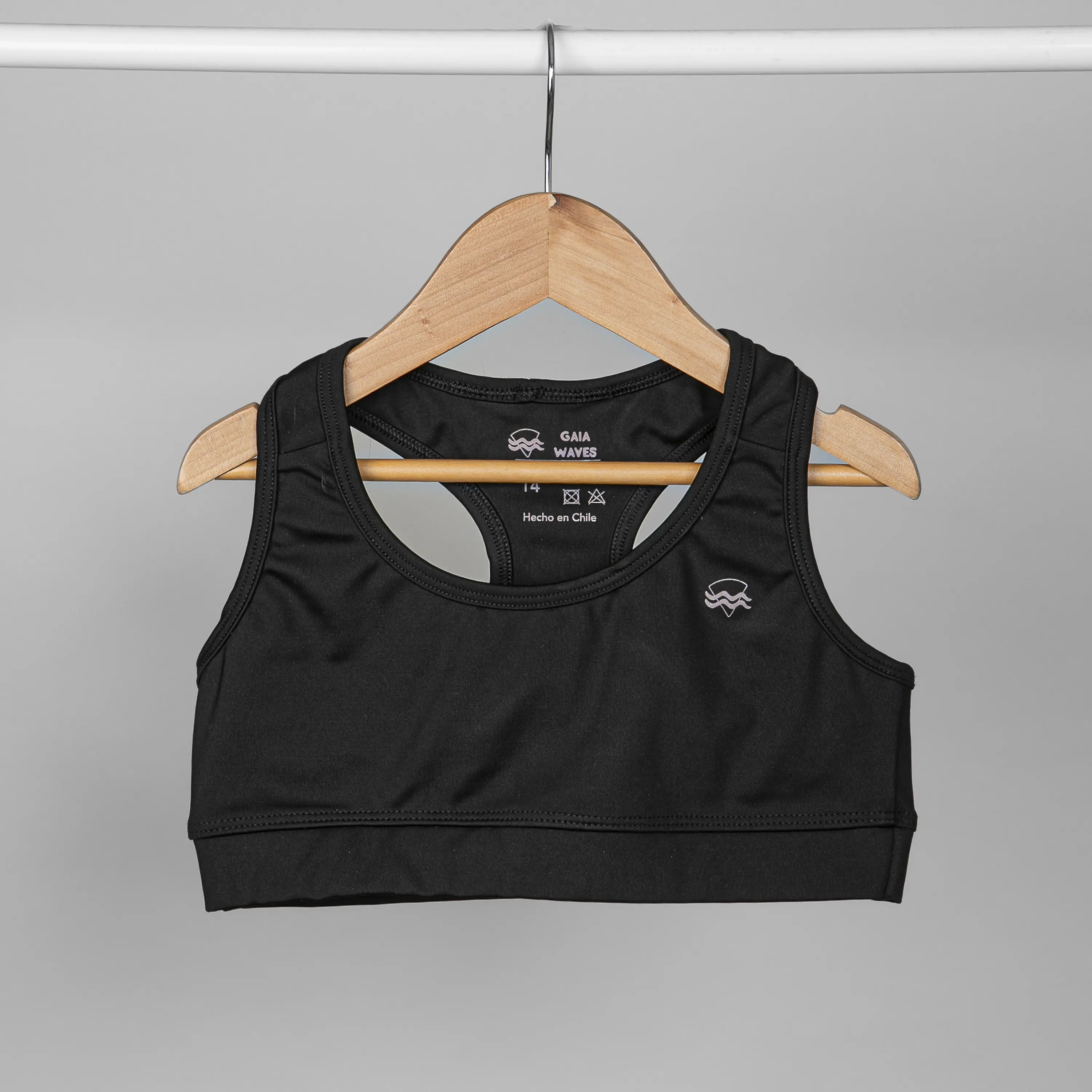 Peto Deportivo Niña Negro 3
