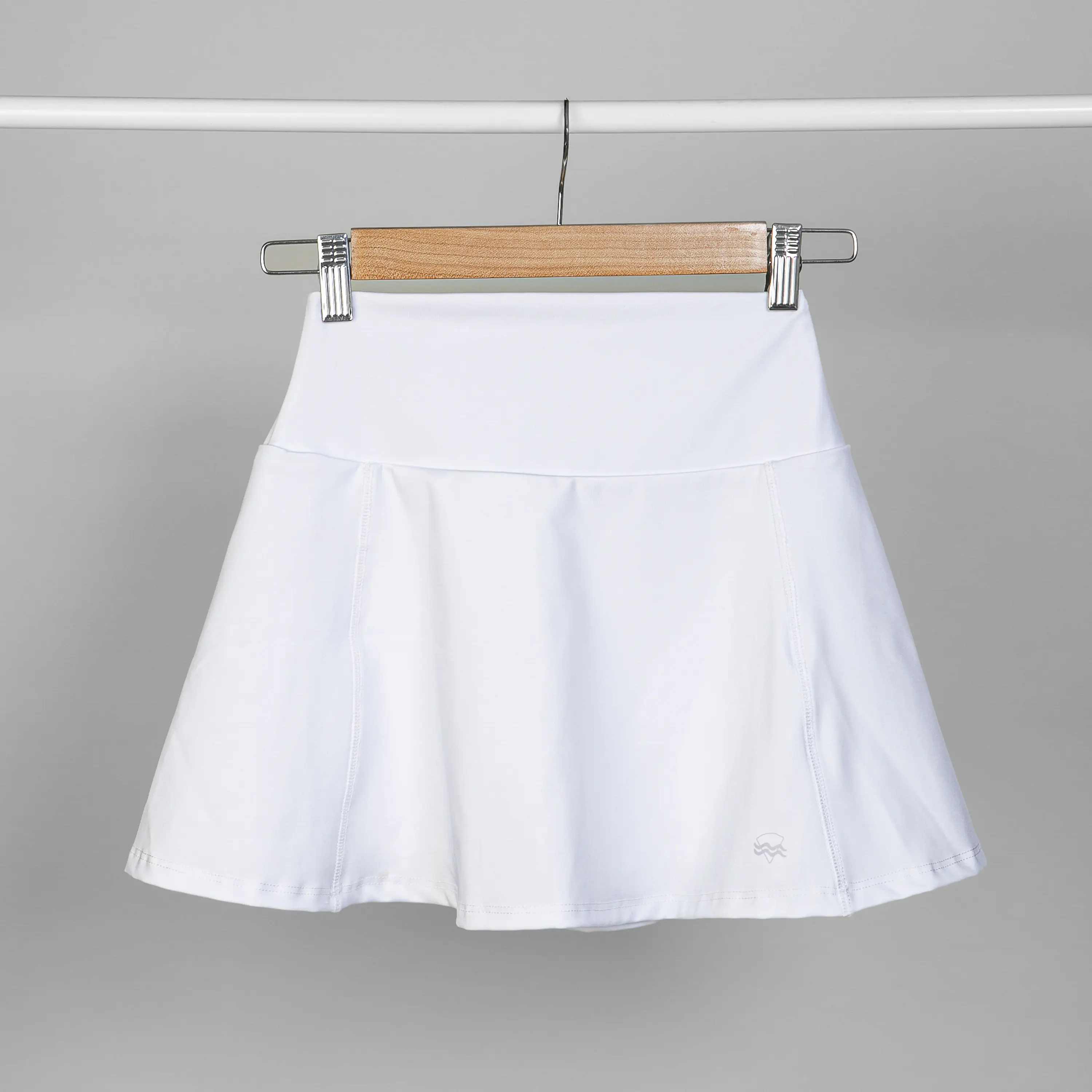 Falda Deportiva Niña Blanca 4