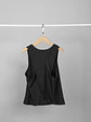 Polera Deportiva Espalda Cruzada Niña Negra - Miniatura 5