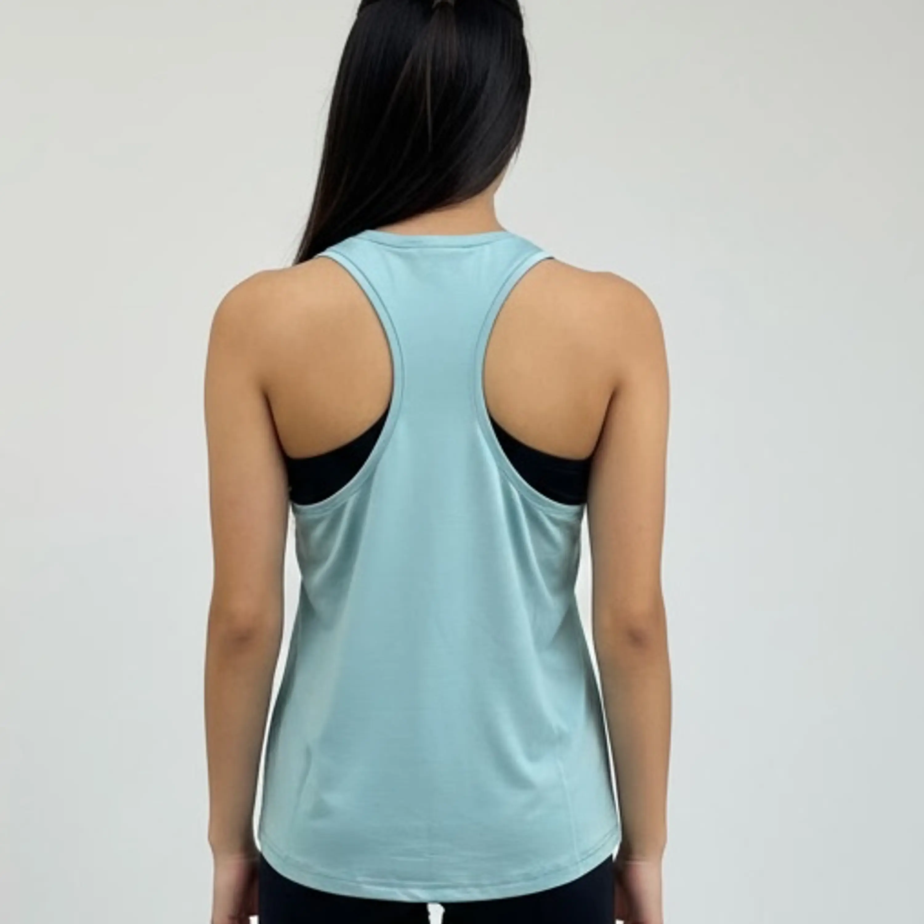 Polera Deportiva Sin Mangas Niña Verde Menta 2