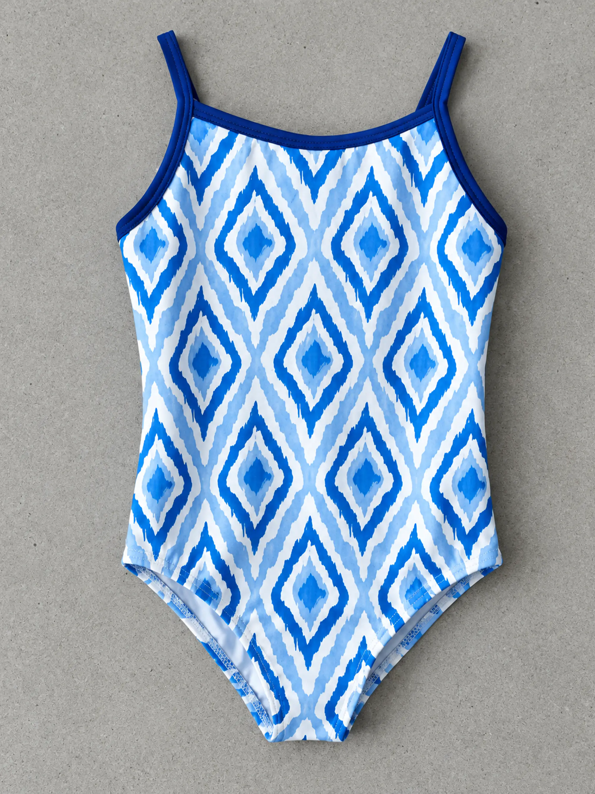 Traje de Baño para niña ROMBOS Marina 1