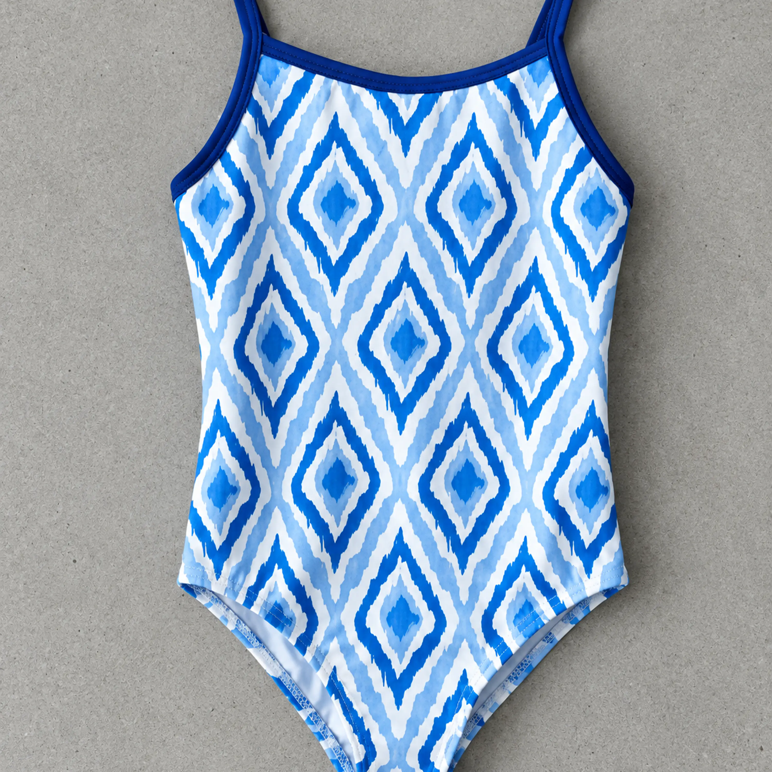 Traje de Baño para niña ROMBOS Marina 1