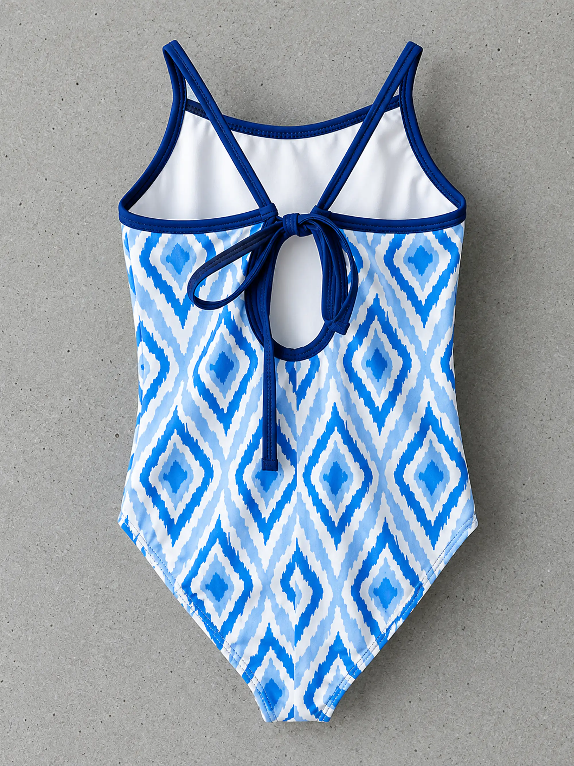 Traje de Baño para niña ROMBOS Marina 2