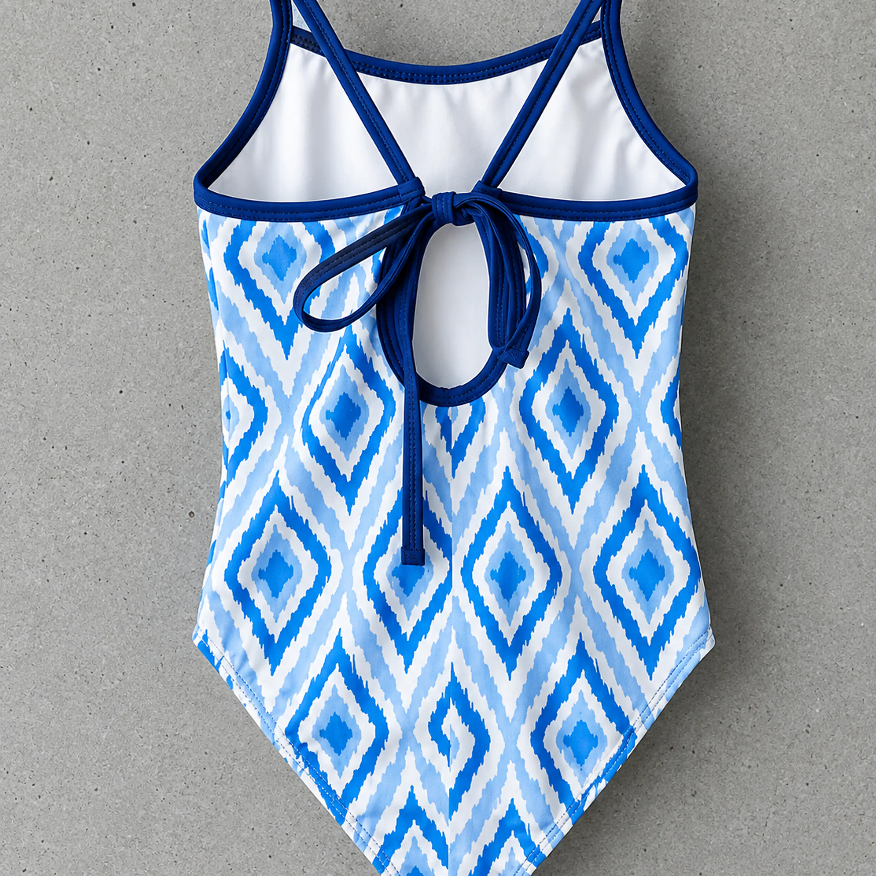 Traje de Baño para niña ROMBOS Marina 2