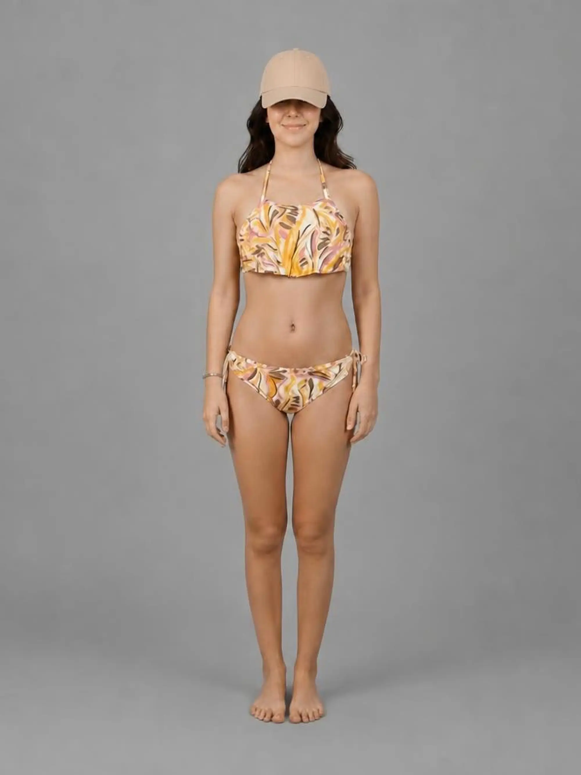 Bikini Niña con Vuelo Estampado Emma 1