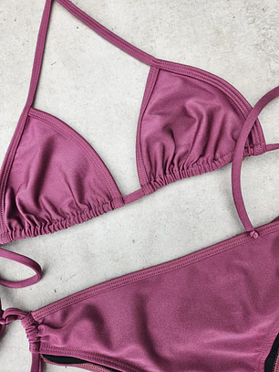 Bikini Triangulo Dark Cherry Lucia
