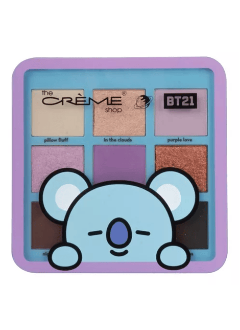 Paleta Purple Love BT21 x The Creme Shop