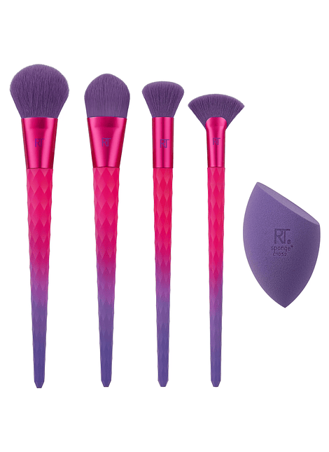 Set Brochas Rostro Galactic Glo Real Techniques