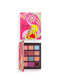 Paleta Los Simpsons Lisa Revolution Makeup