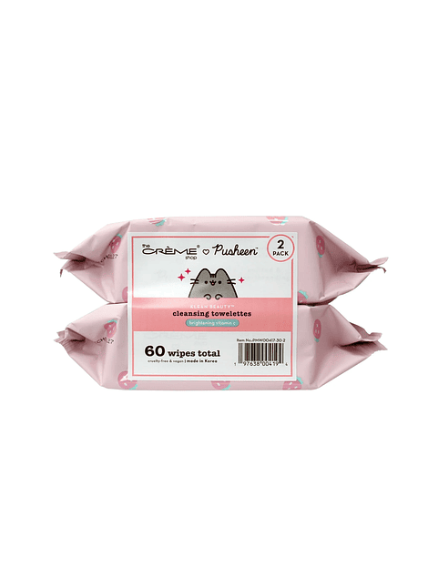 Toalla Desmaquillante 3-1 Strawberry Pusheen The Creme Shop