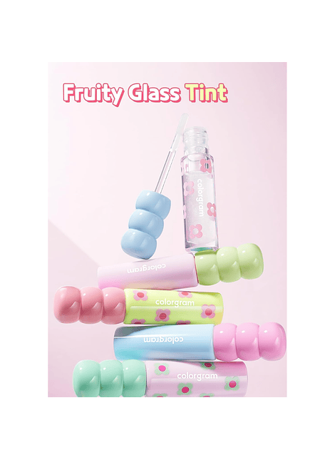 Tinta Labios Fuity Glass 02 Dewy Grapefruit Colorgram