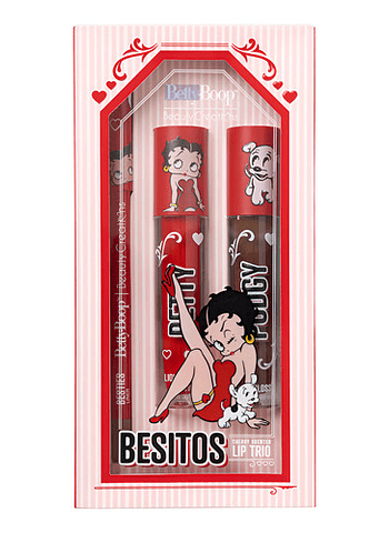 Set Labial Besitos Lip Trio Beautycreations Betty Boo