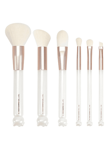 Impressions Vanity Juego De 6 Brochas De Maquillaje Con De Y