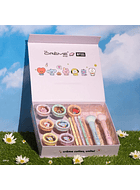 Set Sombras + Brochas Bt21 Edición Limitada The Creme Shop Lila