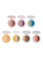 Set Sombras + Brochas Bt21 Edición Limitada The Creme Shop Lila