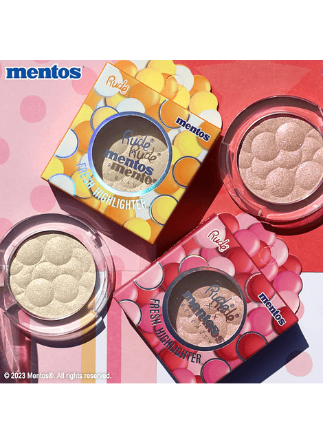Iluminador Mentos Citrus Fresh Rude Cosmetics