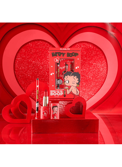 Set Labios Bring On The Boop Betty Boop Glamlite Rojo
