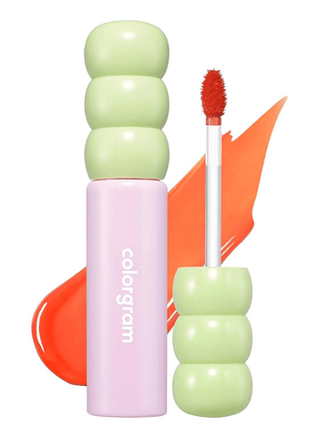 Tinta Labios Fuity Glass 01 Flashing Apricot Colorgram Rosa