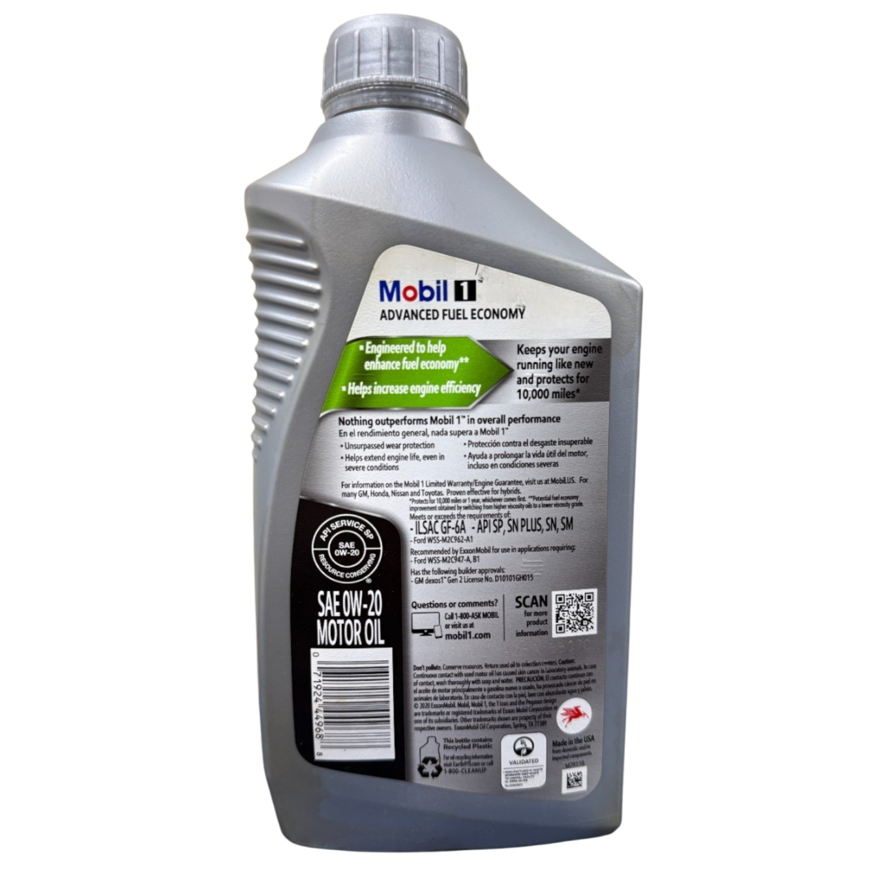 Mobil 1 Advance Fuel Economy 0W-20 | Galbrox