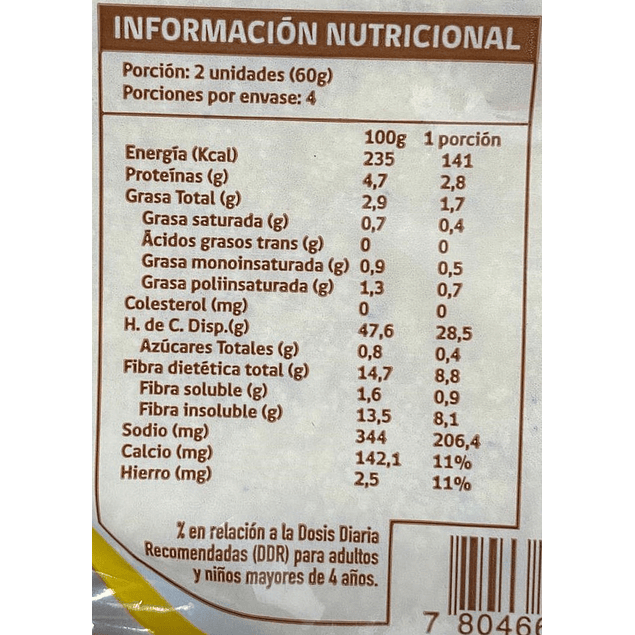 Tortillas taco de maíz 17 cm (8 unidades) 