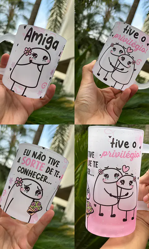 Arquivo Caneca Amigas Flork