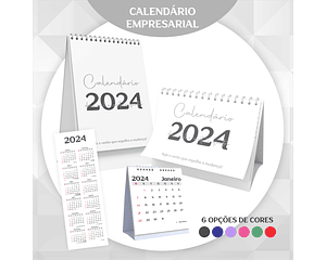 ARQUIVO CALENDÁRIO 2024 EMPRESARIAL - PAMELLO