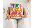 ARQUIVO CANECA FRASES CRISTÃS 3D - RG ARTES