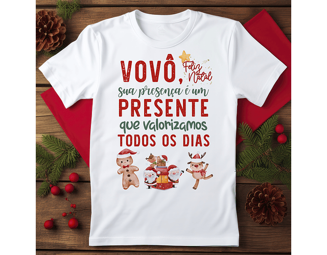 ARQUIVO COMBO CAMISETAS NATAL FAMILIA - RG ARTES