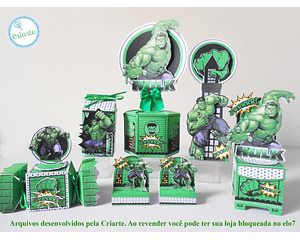 ARQUIVO DE CORTE HULK - CRIARTE